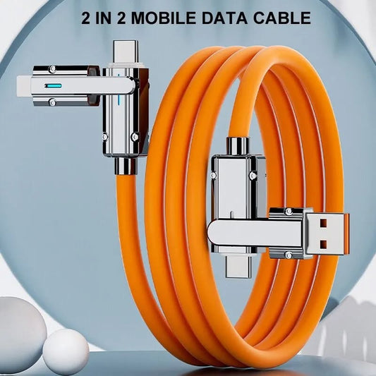 4-in-1 Multi USB Charging Cable FREE SHIPPING ALL OVER UAE